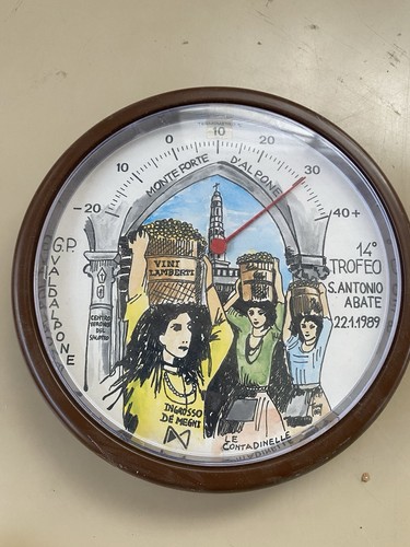 Termometro pubblicitario 14º