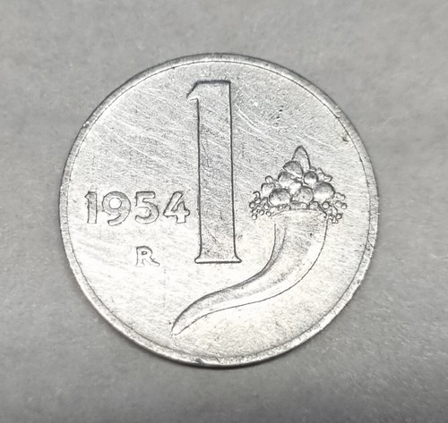 Moneta lira 1954 - moneta, 1