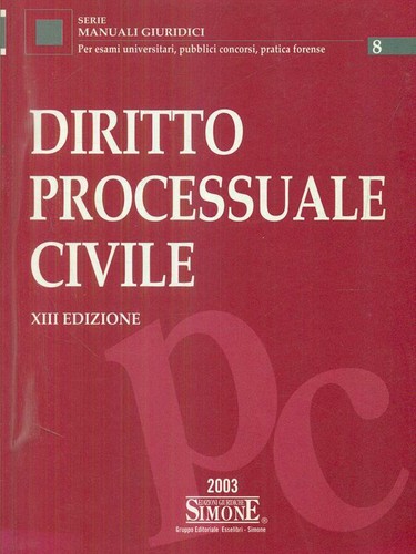 Diritto processuale civile - diritto,