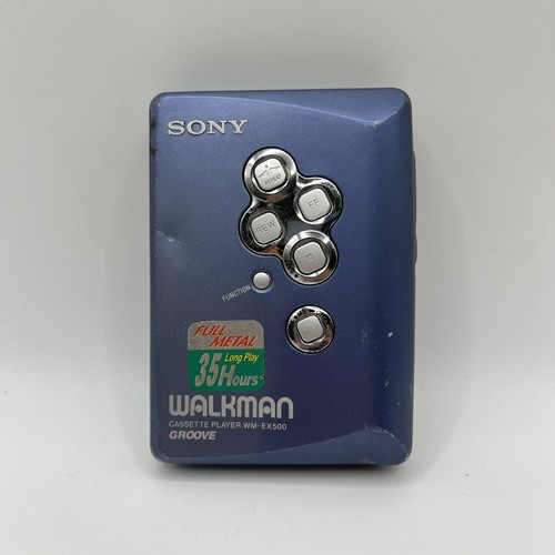 Sony walkman ex500 blu - walkman, wm-ex500