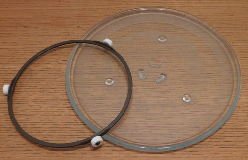 Assiette plat plateau tournant - plateau,