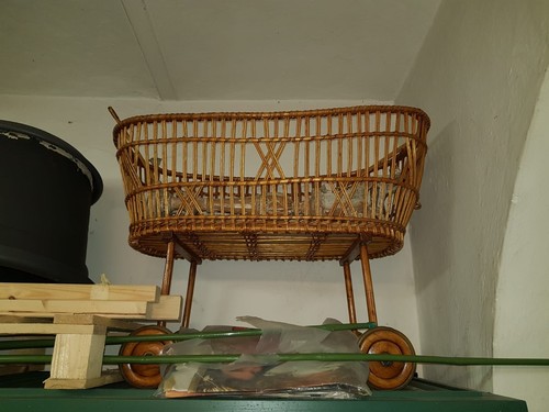 Culla vimini anni - in,