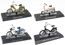 Collezione 4 Ciclomotori Italiani MOTO GUZZI 1:18 Moto Motorcycle LMB9