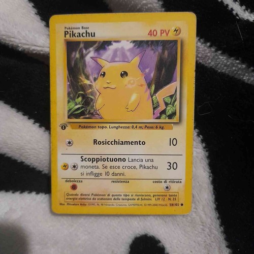 Pikachu 102 1ª prima - 58/102,