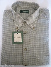 camicia uomo CANALI cotone man