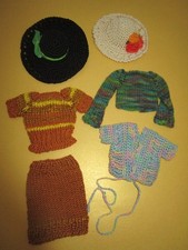 1173) VECCHI VESTITI 6 PEZZI