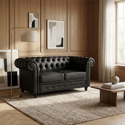 Divano chesterfield posti - 2,