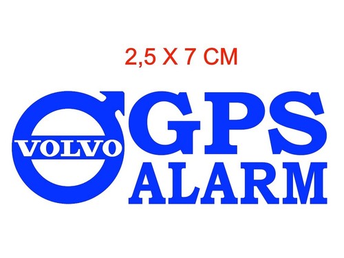 Adesivo volvo alarm system - adesivo,