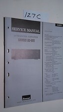 Sansui d111 manuale - au-d111, di