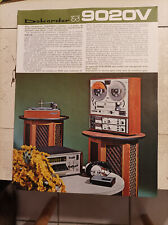 dépliant publicitaire Magnétophones  dokorder 9020V