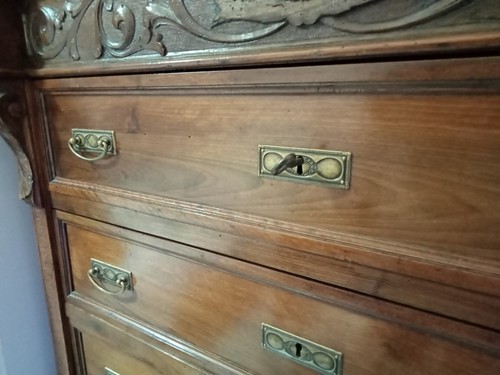 Antico settimino secretaire - settimino,