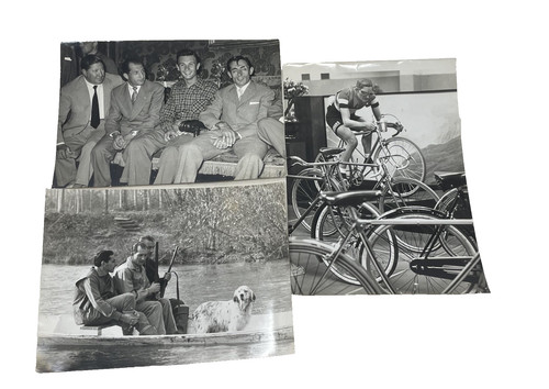 Rare cycling 1950s press - 3, x