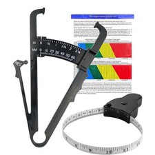 DALAETUS 2 Pezzi Metro a Nastro e Adipometro, Retrattile Nastro di (X1F)