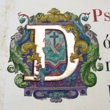 ANTIFONARIO capilettera