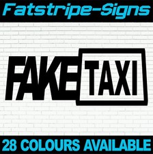 FAKE TAXI ADESIVI DIVERTENTI