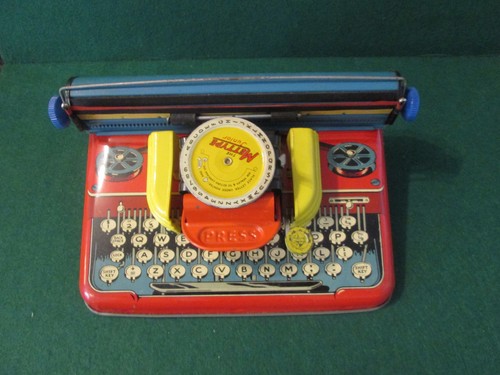Macchina scrivere latta - da,