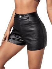 Pantaloncini Donna Pelle PU