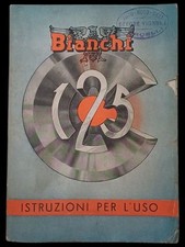 Istruzioni Per L'uso MOTOLEGGERA BIANCHI BIANCHINA 125 FAUSTO COPPI Volantino