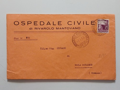 Busta ospedale rivarolo - busta,