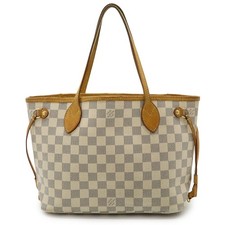 Borsa a tracolla Louis Vuitton N51110 VI1180 mai completa damier bianca azzurra dal Giappone