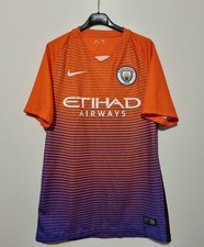 Maglia Calcio Manchester City 2016-2017 Third Football Jersey Shirt Camiseta S