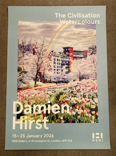 Poster damien hirst blooms - damien,