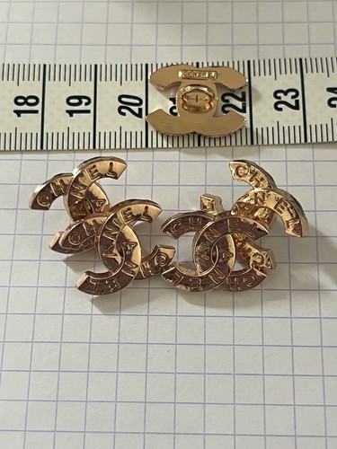 Boutons chanel vintage - boutons,