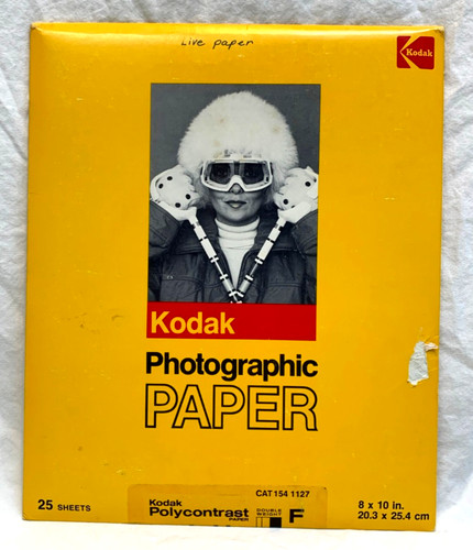 Kodak carta fotografica - x, 10