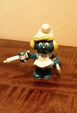 Puffetta INFERMIERA Smurf Schleich 1981 PEYO Germany PUFFO