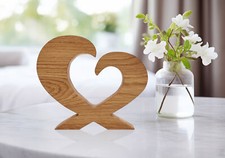 Cuore rustico in legno