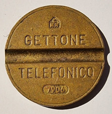 GETTONE TELEFONICO C.M.M. - 7906 - CMM Costruzioni Minuterie Metalliche