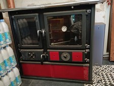 termostufa a legna usata