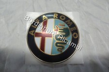 Fregio Stemma Logo Badge ALFA ROMEO 33 75 145 146 155 156 164 + Biadesivo