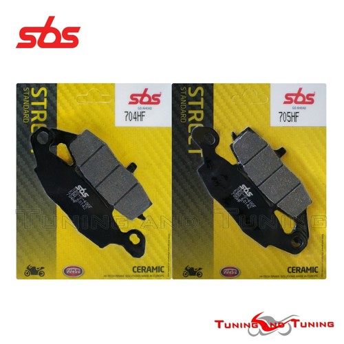 Pastiglie freno anteriore sbs - pastiglie,