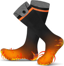 Calze Riscaldate, Calzini Riscaldanti Elettrici Con 8500Mah Rechargeable Batteri