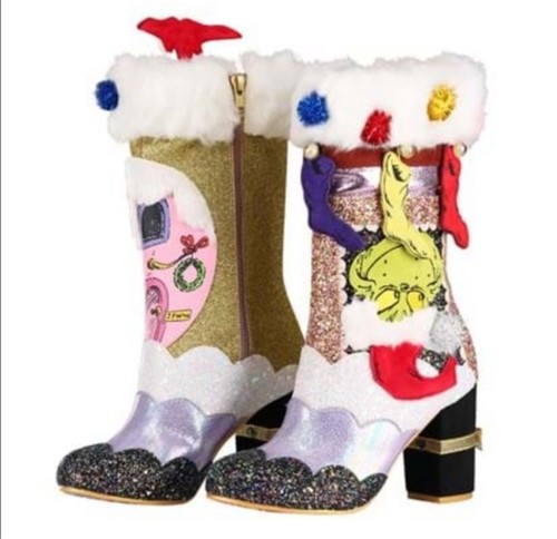 Stivali natale grinch - di,