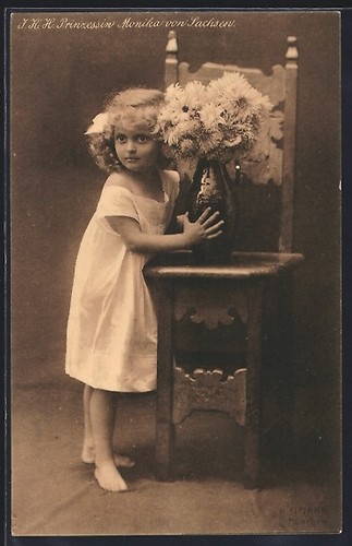 Cartolina principessa monika - cartolina,
