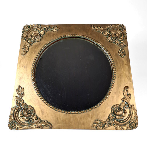 Specchio ornato con - , cornice