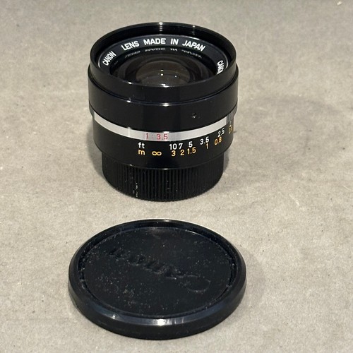 Canon f3 5 obiettivo - ex, f3.5