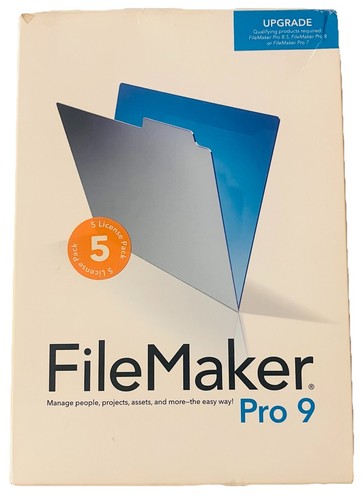 Filemaker pro aggiornamento - filemaker, 9