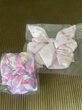 Costume angelo magico cremoso mamma scrunchie cremoso mamma bacchetta floreale cuore