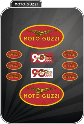 Adesivi sticker moto guzzi - ,