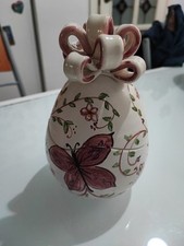 Uovo Ceramica Interamente Decorato a mano