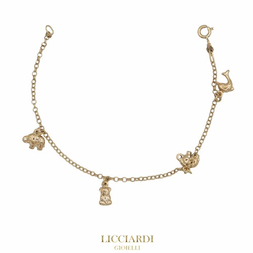 Bracciale kids charms - , oro