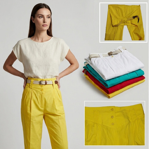 Pantalone donna estivo 100 - pantalone, 100%