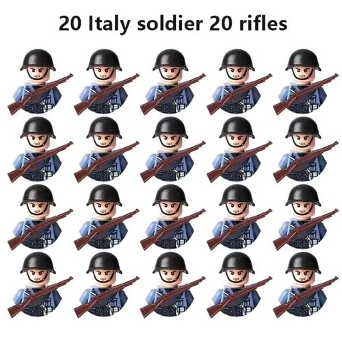 Lego ww2 20x - lego, minifigures