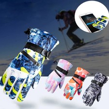 Guanti Invernali da Sci e Snowboard Unisex – Impermeabili, Antiscivolo, Touchscr