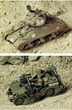 LOTTO ITALERI CON SHERMAN E