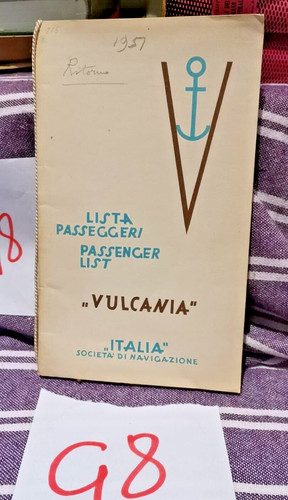 Nave ship vulcania 1951 - -,