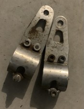 DUCATI SCRAMBLER SUPPORTI FANALE ANTERIORE ORIGINALI USATI